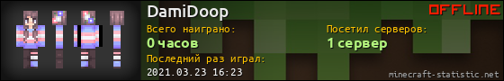 Юзербар 560x90 для DamiDoop