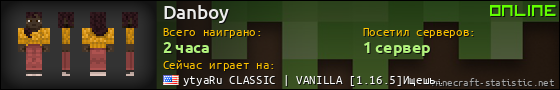 Юзербар 560x90 для Danboy