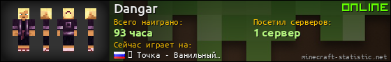 Юзербар 560x90 для Dangar