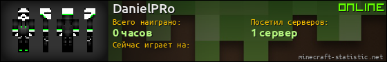 Юзербар 560x90 для DanielPRo
