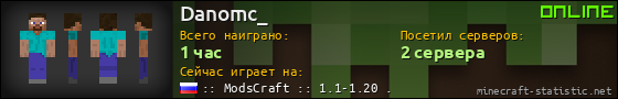 Юзербар 560x90 для Danomc_