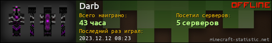 Юзербар 560x90 для Darb