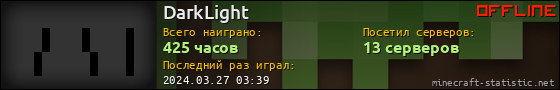 Юзербар 560x90 для DarkLight