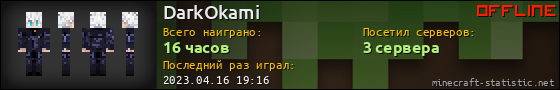 Юзербар 560x90 для DarkOkami