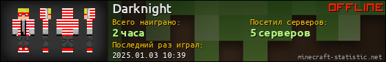 Юзербар 560x90 для Darknight