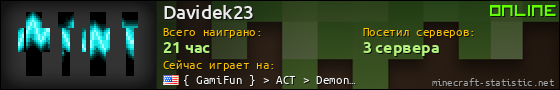 Юзербар 560x90 для Davidek23
