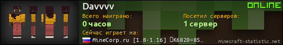 Юзербар 560x90 для Davvvv