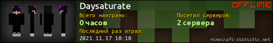 Юзербар 560x90 для Daysaturate