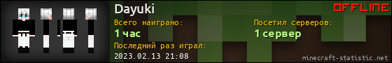 Юзербар 560x90 для Dayuki