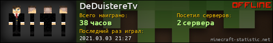 Юзербар 560x90 для DeDuistereTv