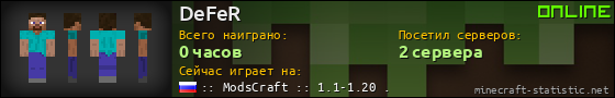 Юзербар 560x90 для DeFeR