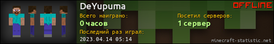 Юзербар 560x90 для DeYupuma