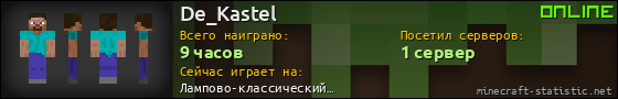 Юзербар 560x90 для De_Kastel