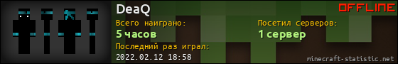Юзербар 560x90 для DeaQ