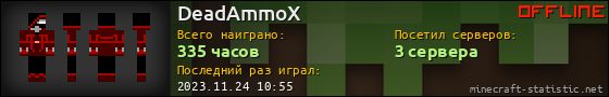 Юзербар 560x90 для DeadAmmoX