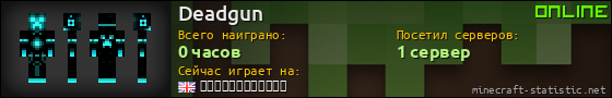 Юзербар 560x90 для Deadgun