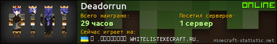 Юзербар 560x90 для Deadorrun