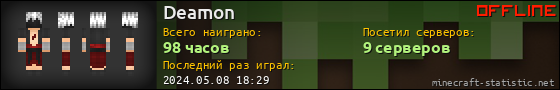 Юзербар 560x90 для Deamon