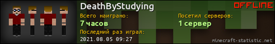 Юзербар 560x90 для DeathByStudying