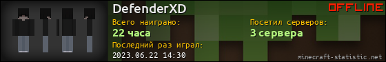 Юзербар 560x90 для DefenderXD