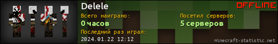 Юзербар 560x90 для Delele