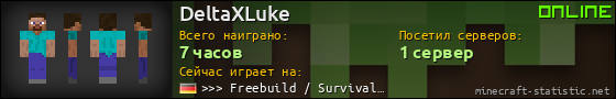 Юзербар 560x90 для DeltaXLuke