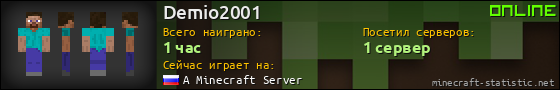 Юзербар 560x90 для Demio2001