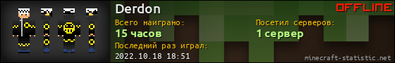 Юзербар 560x90 для Derdon