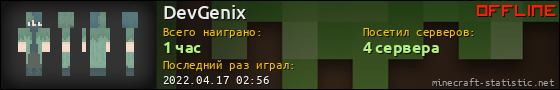 Юзербар 560x90 для DevGenix