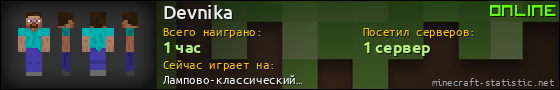 Юзербар 560x90 для Devnika