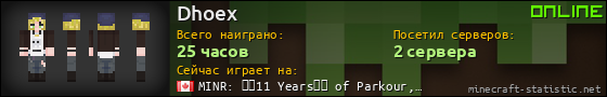 Юзербар 560x90 для Dhoex
