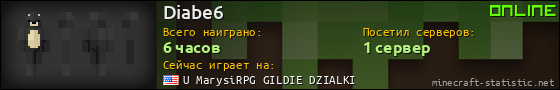 Юзербар 560x90 для Diabe6