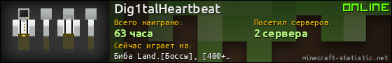 Юзербар 560x90 для Dig1talHeartbeat