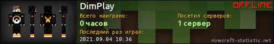 Юзербар 560x90 для DimPlay
