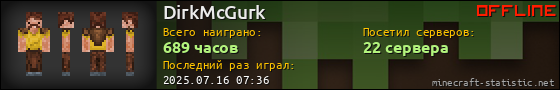 Юзербар 560x90 для DirkMcGurk