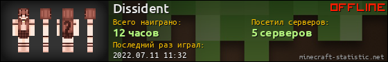 Юзербар 560x90 для Dissident