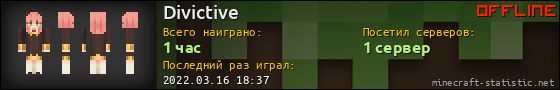 Юзербар 560x90 для Divictive
