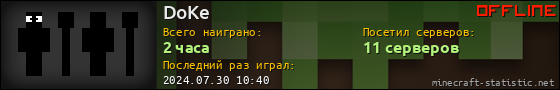 Юзербар 560x90 для DoKe
