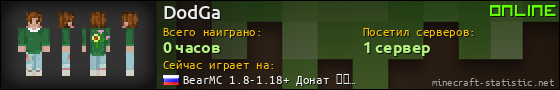 Юзербар 560x90 для DodGa