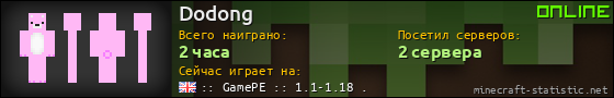 Юзербар 560x90 для Dodong