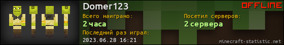 Юзербар 560x90 для Domer123