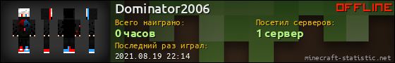 Юзербар 560x90 для Dominator2006