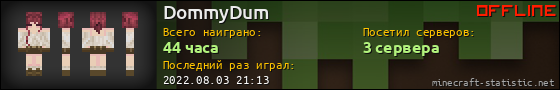 Юзербар 560x90 для DommyDum