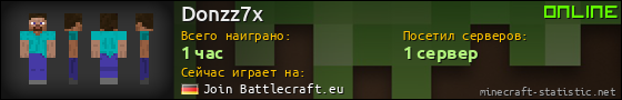 Юзербар 560x90 для Donzz7x