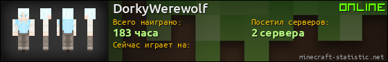 Юзербар 560x90 для DorkyWerewolf