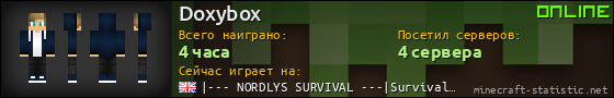 Юзербар 560x90 для Doxybox