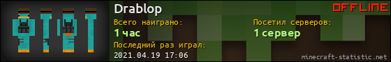 Юзербар 560x90 для Drablop