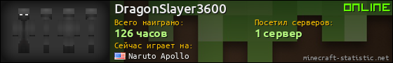 Юзербар 560x90 для DragonSlayer3600