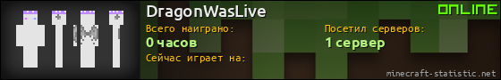 Юзербар 560x90 для DragonWasLive
