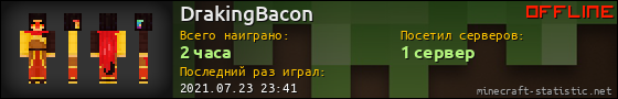 Юзербар 560x90 для DrakingBacon